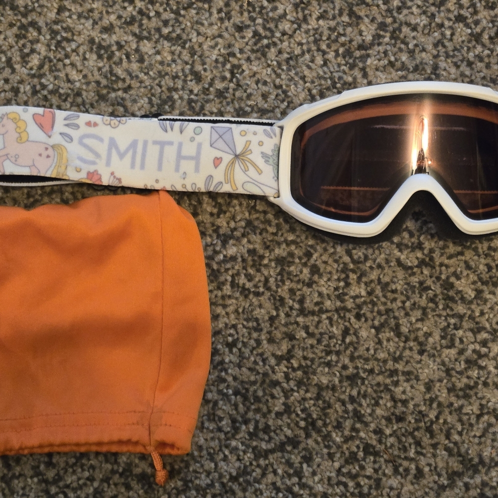 Smith Girls Ski Goggles with Bag (3yo-6yo)